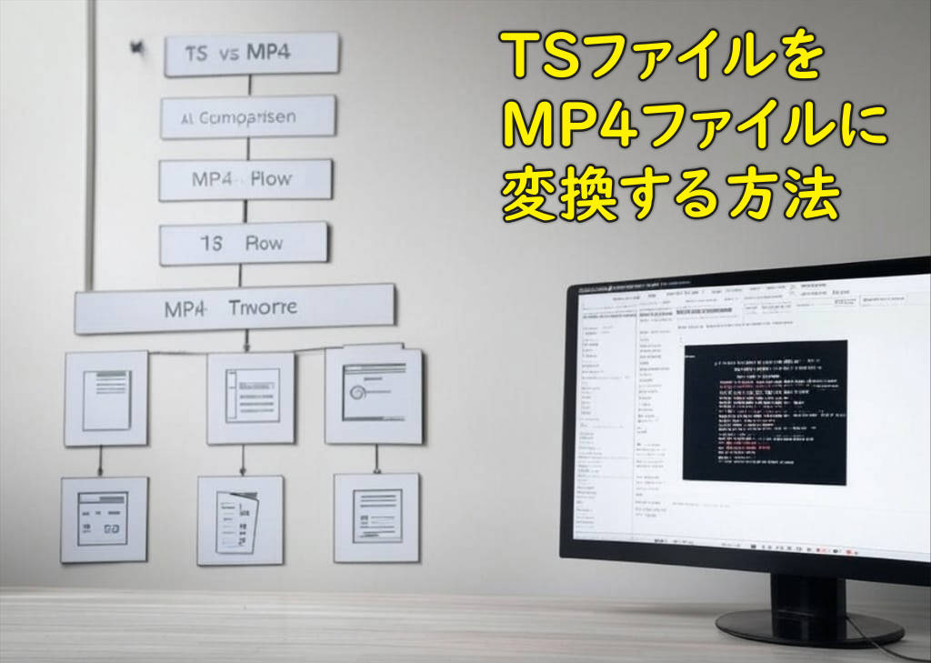 【無劣化】tsファイルとは？tsファイルをMP4に変換する方法